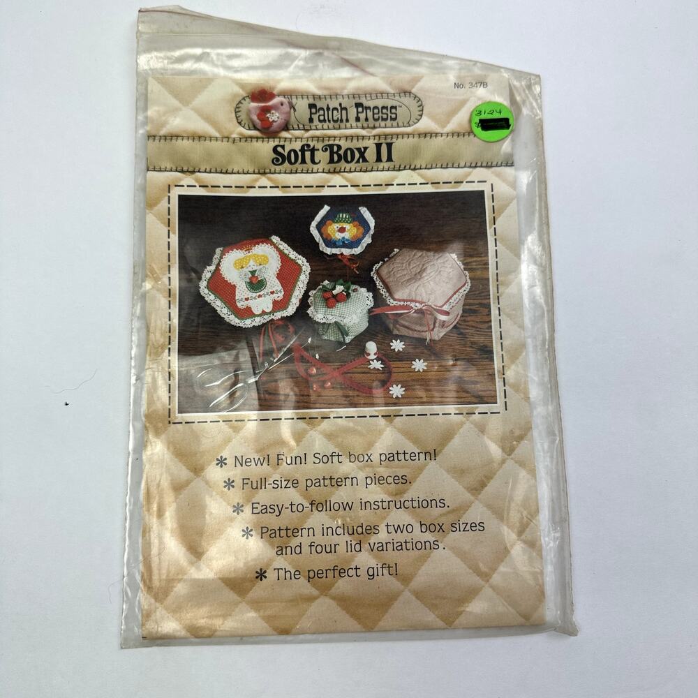 Patch Press Soft Box II Pattern Kit 347B